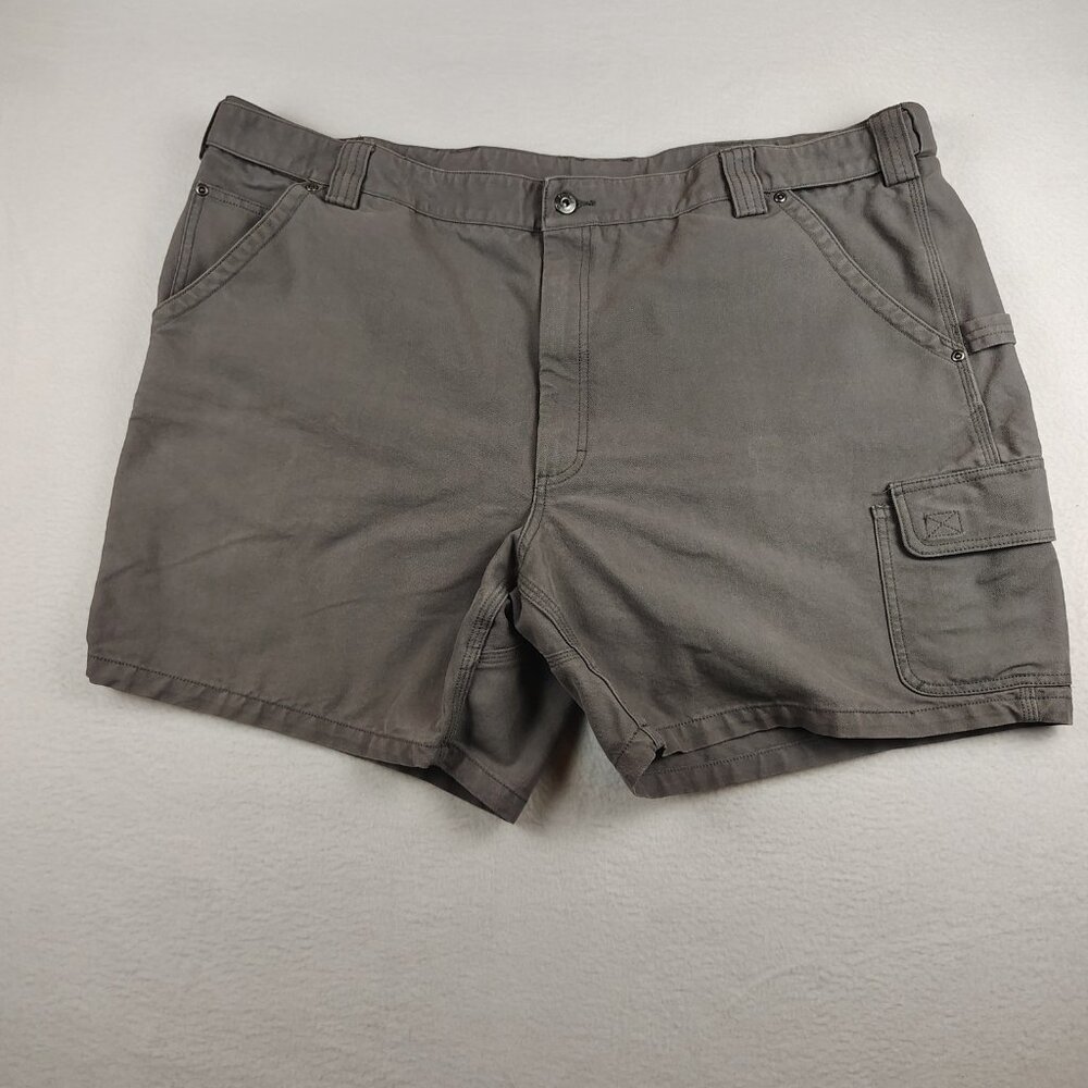 Duluth Trading Co Shorts Mens 48 Cargo Utility CoolDry 7" Inseam